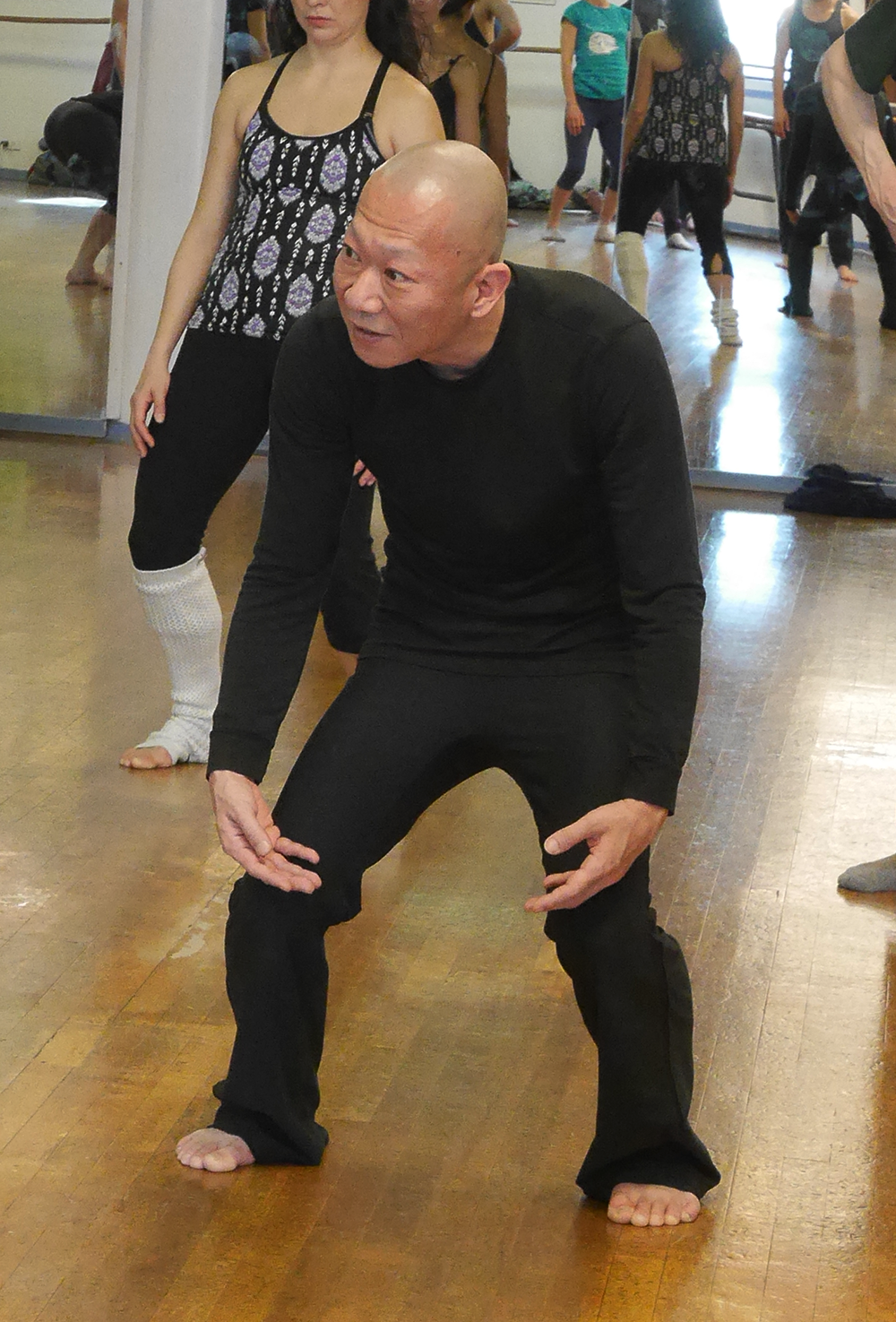 3月16日にHarbour Dance Studioで行われたワークショップの様子